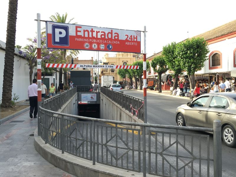 Parking Sanlucar de Barrameda.  en Granada