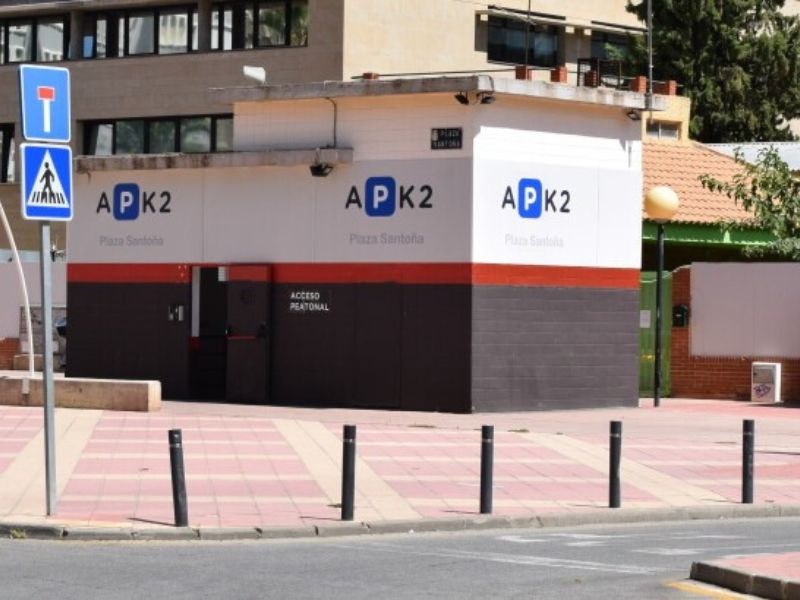 Parking Plaza de Santoña (Murcia). INMOBILIARIA MASEGOSA en Granada